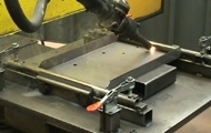 Momec Tigmig Robot Otc Welding System With Double Spinning Lathe 1